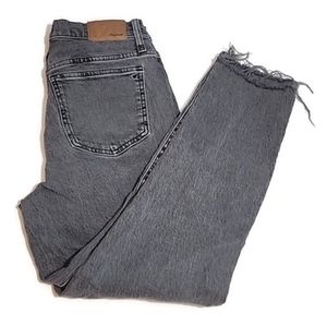 Madewell The Perfect Vintage Jean in Cosner Wash: Knee-Rip Edition 25 Size 27